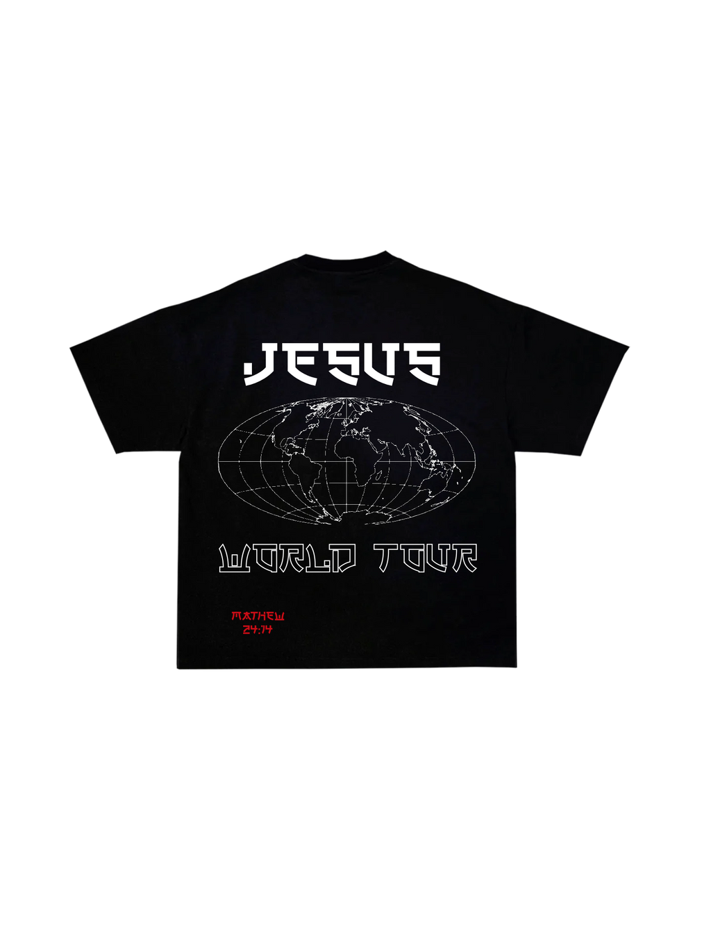 JESUS WORLD TOUR Graphic Design-OverSized